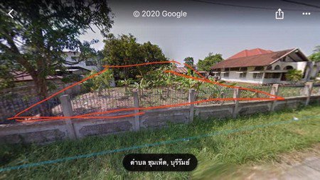 ขายที่ดินเปล่าในเมืองบุรีรัมย์-โฉนด-2-แปลง-206-ตารางวา