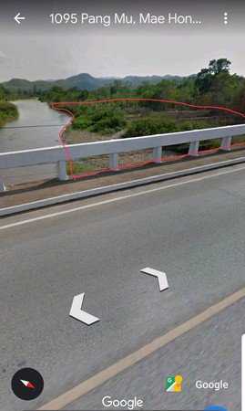 ขายที่ดินใกล้แหล่งท่องเที่ยวสะพานซูตองเป้-ติดแม่น้ำปาย-บรรยากาศธรรมชาติ