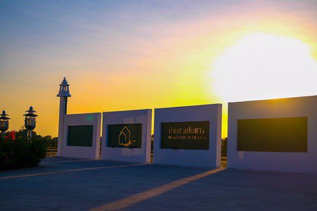 บ้านสวยริมธาร-บางเลน-บ้านเดี่ยวสไตล์โคโรเนียล-ริมน้ำ