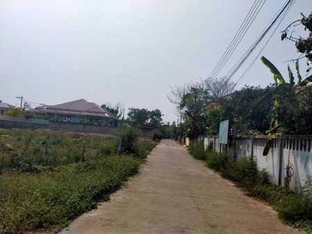 ขายที่ดินเปล่า-แปลงสี่เหลี่ยมสวย-ติดถนนหลัก-ค้าขายได้-จังหวัดเชียงใหม่