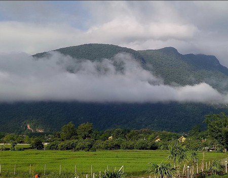 ขายที่ดินวิวขั้นเทพ-บรรยากาศสุดยอด-ด้านหน้ามองเห็นวิวดอยนางและดอยหลวงเชียงดาว