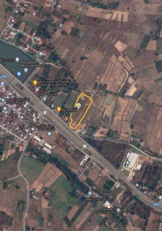 ขายที่ดินติดถนนเส้นหลักพื้นที่-8-ไร่-16-ตรวา-อบ้านฝาง-จขอนแก่น