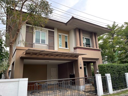 ขายบ้านเดี่ยว-2-ชั้น-หลังมุม-มีสวนสวยงาม-หมู่บ้านเศรษฐสิริ-ประชาชื่น-ทำเลดีมาก