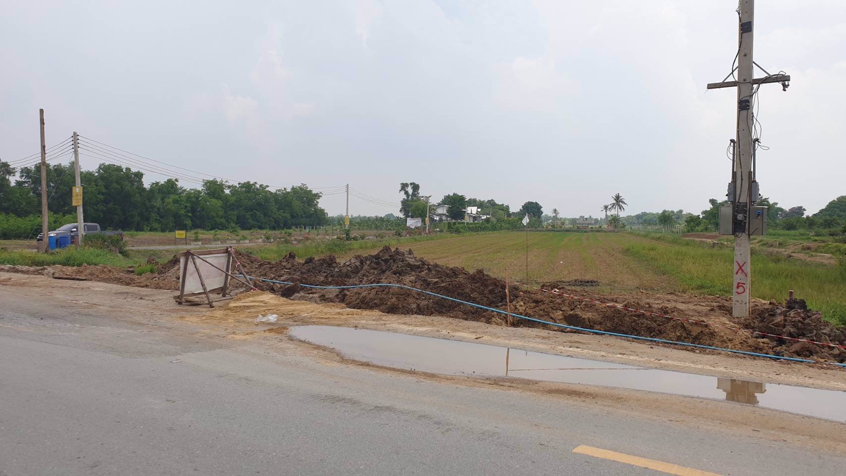 ที่ดินสวยทำเลดีขายยกแปลง-ติดถนนใหญ่-เส้นมหาวิทยาลัย-ชินวัตร