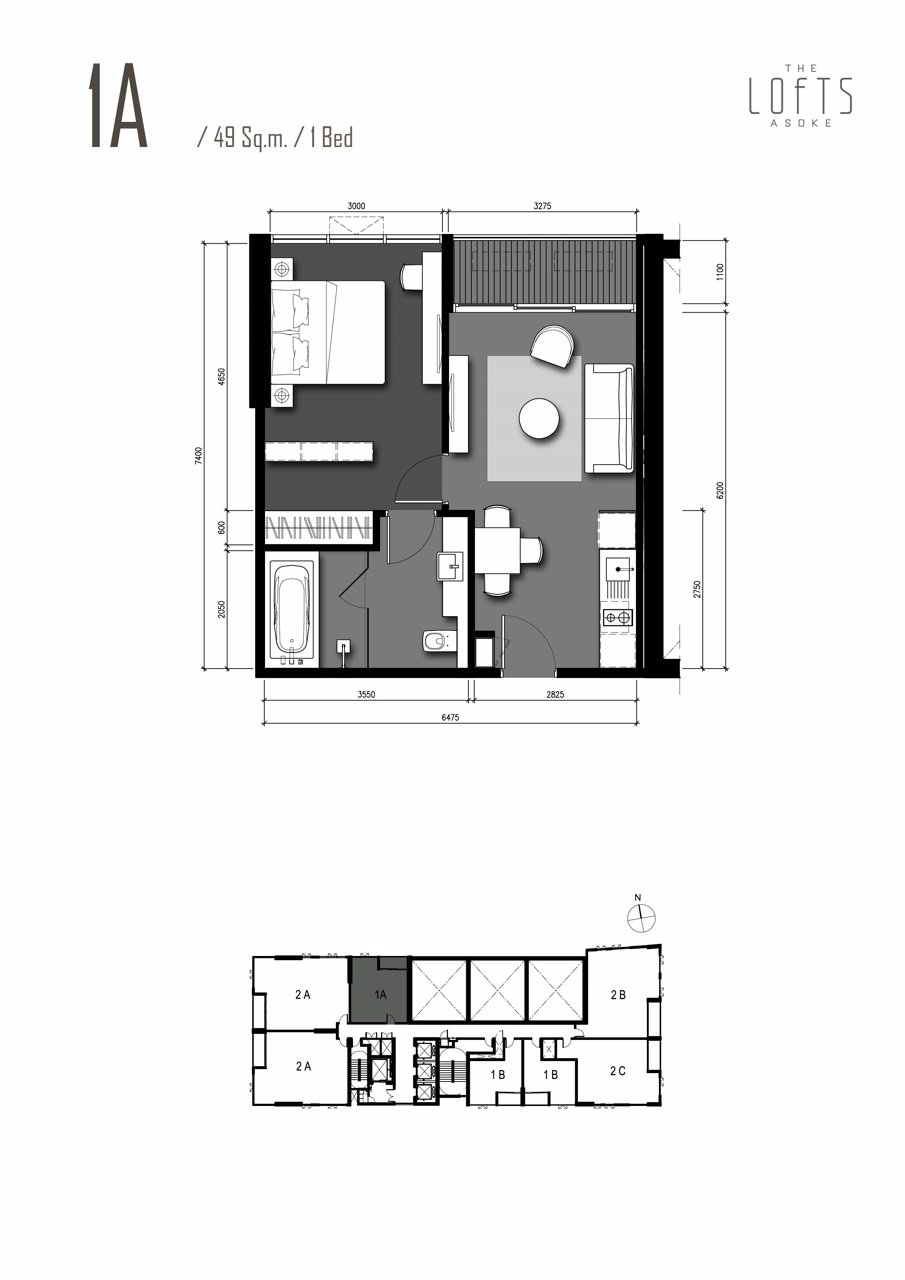 ขายคอนโด-the-lofts-asoke-สวยหรู-ใจกลางเมือง-อโศก-กรุงเทพมหานคร
