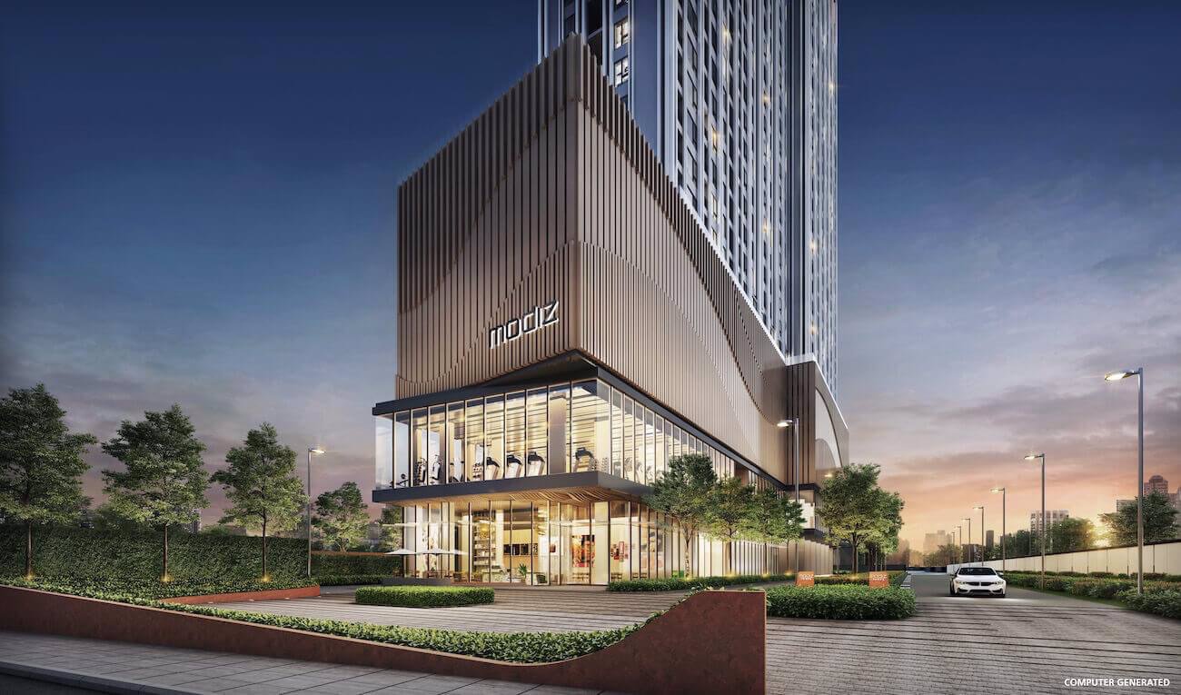 ขายดาวน์คอนโด-modiz-รามคำแหง-ก่อสร้างเสร็จ-2565