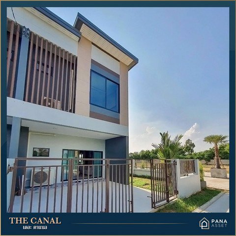 ขายทาวน์โฮม-2-ชั้น-โครงการใหม่-the-canal-สวยหรู-จสุพรรณบุรี
