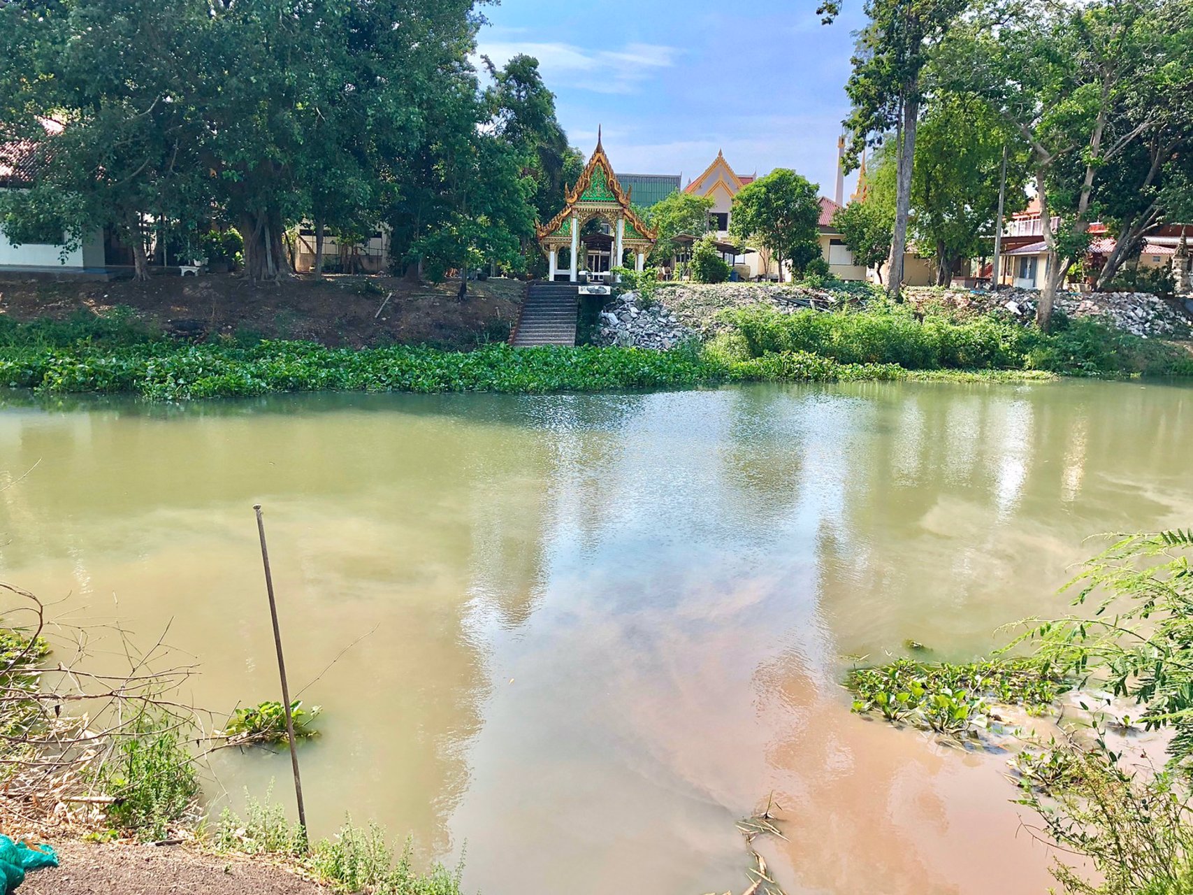 ขายที่-5ไร่-666ตรว-ตบางอ้อ-อบ้านนา-จนครนายก-ติดแม่น้ำนครนายก-ติดลาดยาง