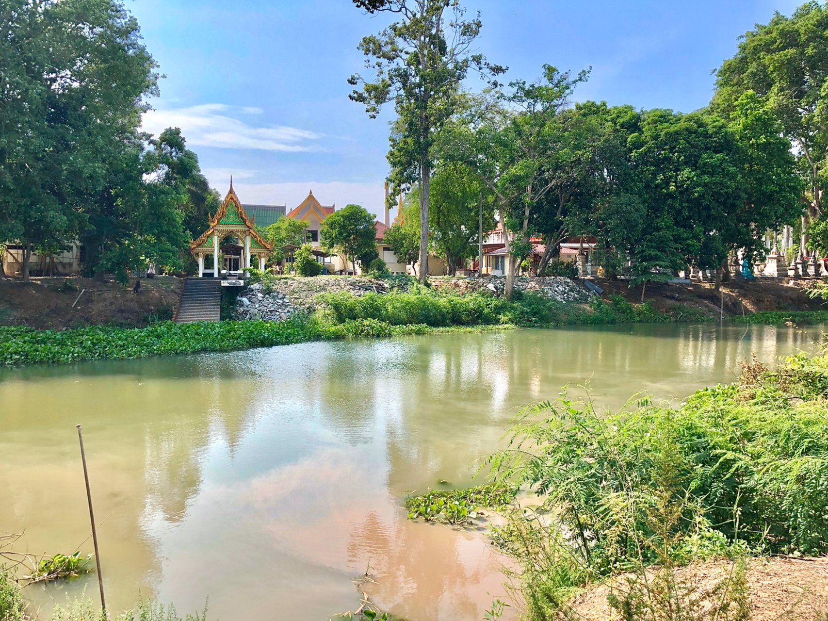 ขายที่-5ไร่-666ตรว-ตบางอ้อ-อบ้านนา-จนครนายก-ติดแม่น้ำนครนายก-ติดลาดยาง