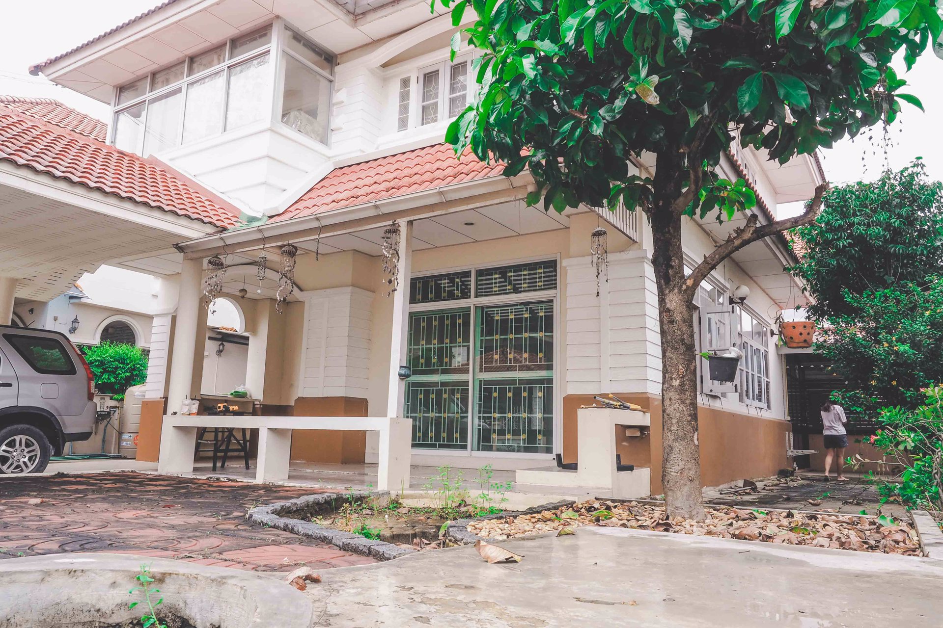 บ้านเดี่ยว-บางบัวทอง-บรรยากาศดีมาก-หมู่บ้านขนาดเล็ก-เงียบสงบ-ทำเลดีมาก-เพราะอยู่ต้นทางเข้าไทรน้อย