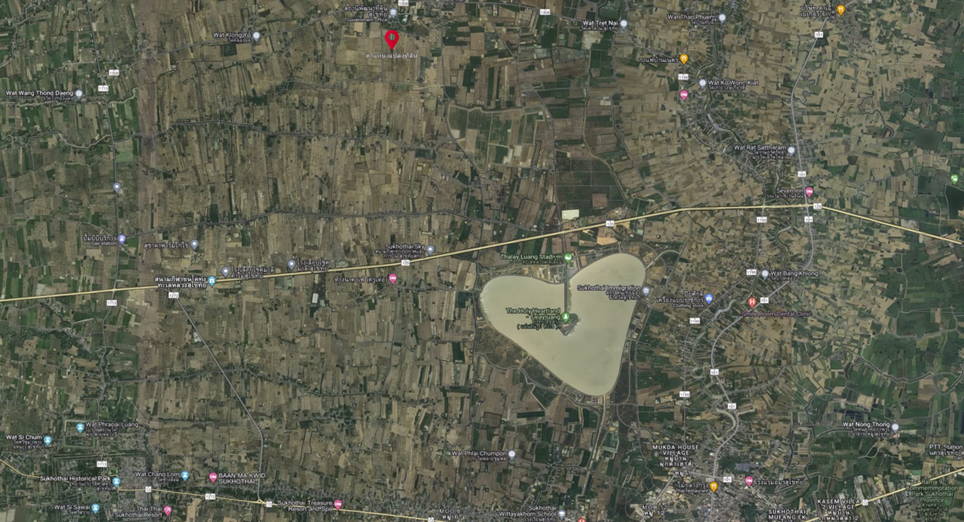 ด่วนน-ขายที่ดิน-จสุโขทัย-อศรีสำโรง-ติดถนน-ข้างกรมพัฒนาที่ดินสุโขทัย