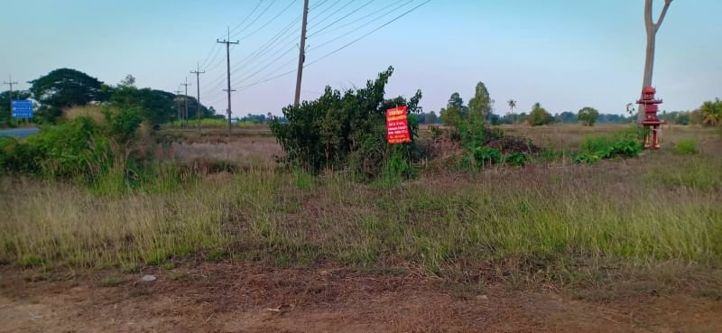 ขายที่ดินเปล่าติดปั้ม-100ตรว-ราคา-500000