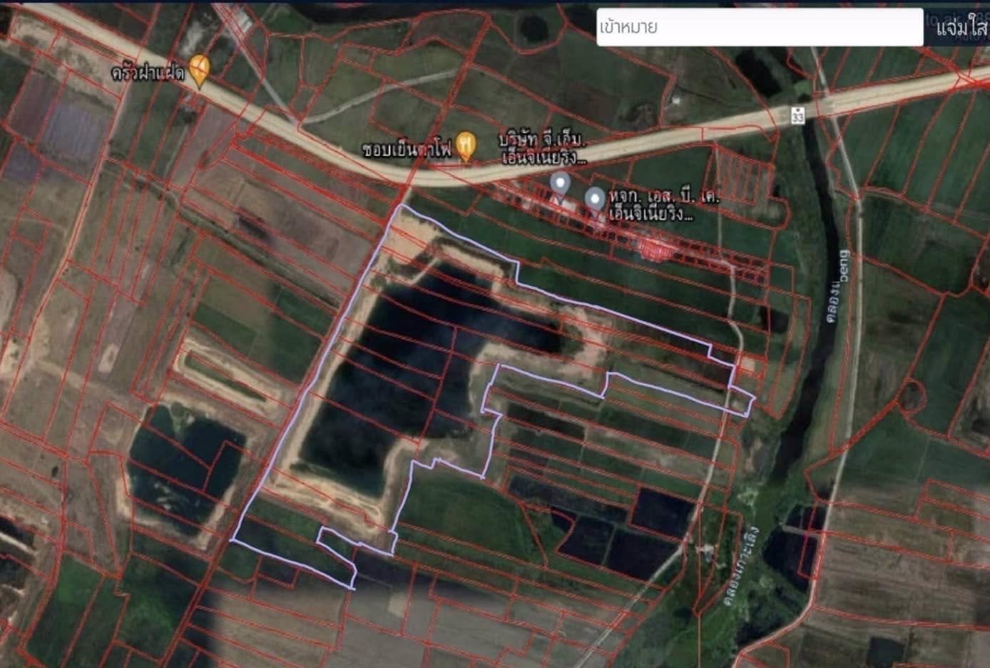 ขาย-ที่ดินแปลงใหญ่-ใกล้แยก-บางปะหัน-อยุธยา