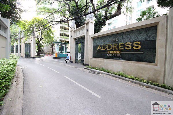 ให้เช่าคอนโด-the-address-chidlom-ชั้น-8-อาคาร-b-วิวสวน-ใกล้bts-ชิดลม