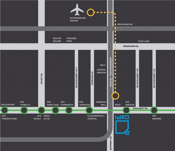 ให้เช่าคอนโด-ideo-o2-ชั้น12a-ตึก-c-วิวสระ-ใกล้-bts-บางนา-fully-furnished