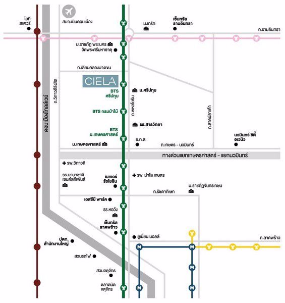 hot-price-ให้เช่าคอนโด-ciela-sripatum-ห้องใหม่-ชั้น-12a-ตรงข้าม-มศรีปทุม-fully-furnished