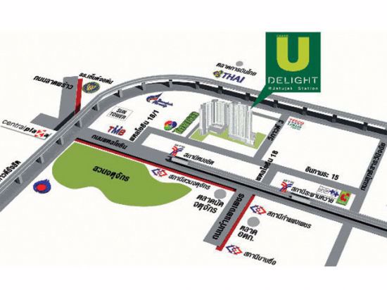 ให้เช่าคอนโด-u-delight-jatujak-station-ชั้น11-ห้องมุม-วิวสระ-ใกล้bts-จตุจักร