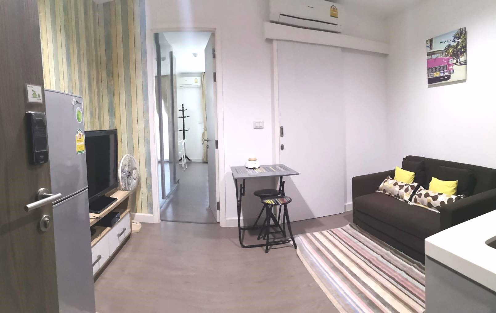 ให้เช่าคอนโด-a-space-id-อโศก-รัชดา-ชั้น-5-ใกล้mrt-พระราม-9-fully-furnished