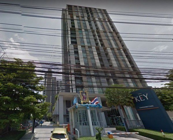 ให้เช่าคอนโด-the-key-แจ้งวัฒนะ-ชั้น-8-อาคาร-a-fully-furnished-เครื่องซักผ้า