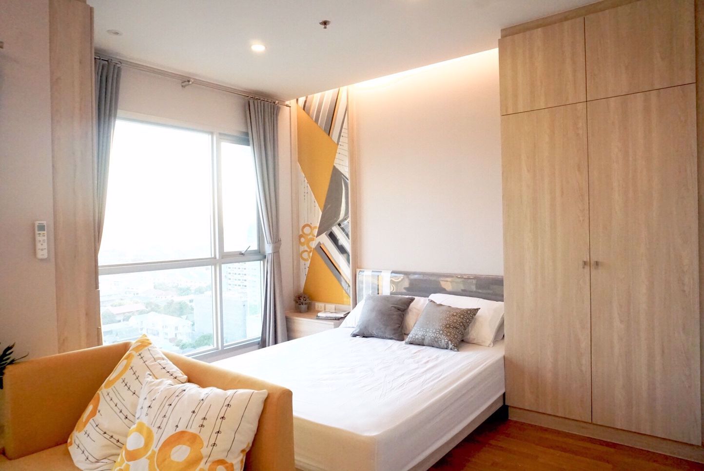 ให้เช่าคอนโด-lumpini-park-วิภาวดี-จตุจักร-ชั้น-17ใกล้bts-หมอชิต-เครื่องซักผ้า-fully-furnished