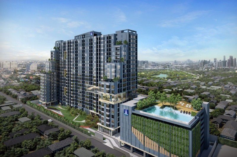 ให้เช่าคอนโด-lumpini-park-วิภาวดี-จตุจักร-ชั้น-17ใกล้bts-หมอชิต-เครื่องซักผ้า-fully-furnished