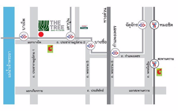 ให้เช่าคอนโด-เดอะ-ทรี-บางโพ-สเตชั่น-ชั้น-11ใกล้-mrt-บางโพ-fully-furnished