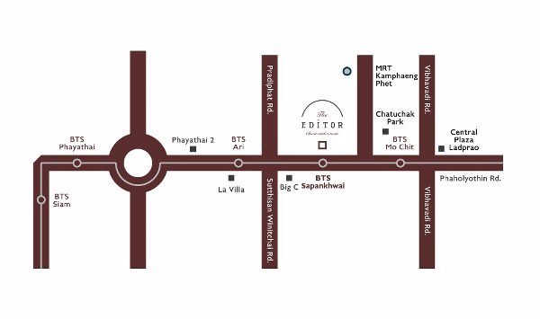 hot-price-ให้เช่าคอนโด-the-editor-สะพานควาย-ชั้น-7-ติด-bts-สะพานควาย-fully-furnished