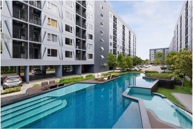 ด่วนให้เช่า-5000-พลัม-คอนโด-เอ็กซ์ตร้า-พระราม-2-ส่วนกลางครบครัน