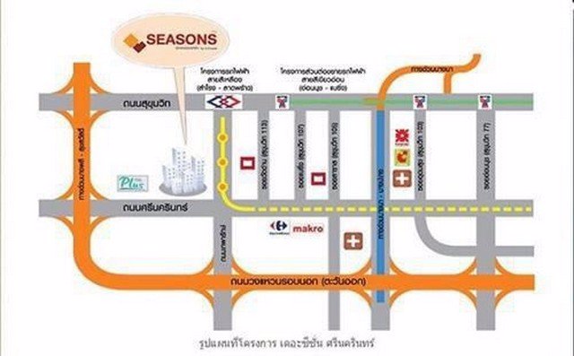 ขายด่วน-คอนโด-13-ล้าน-เดอะ-ซีซั่น-ศรีนครินทร์-ใกล้-เทสโก้-โลตัส-ศรีนครินทร์