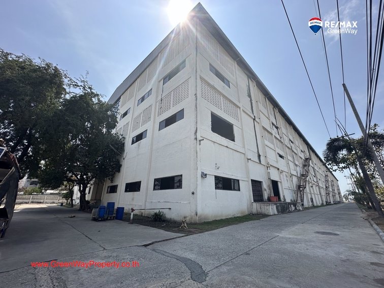 ขายที่ดิน-42-3-35-ไร่-พร้อมโรงงานและอาคารสำนักงาน-ริมถนนสุขุมวิท-หน้านิคมอุตสาหกรรมบางปู