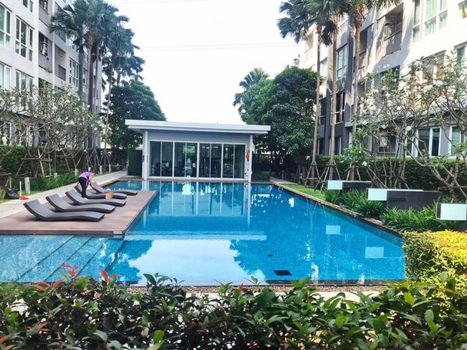 ขายคอนโดราคาพิเศษ-เดอะ-คีย์-ประชาชื่น-ขนาดห้อง-36-ตรม-ชั้น-10-ห้องมุม-วิวสระ