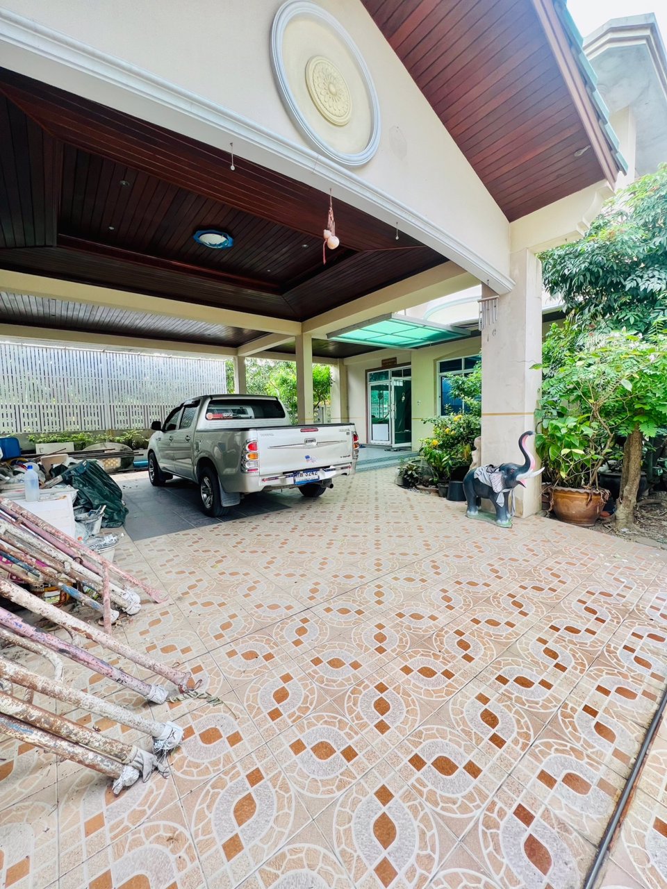 บ้านเดี่ยวมือสอง-สร้างเอง-สวย-พร้อมอยู่-ทำเลดี-ย่านราชพฤกษ์-สวนผัก