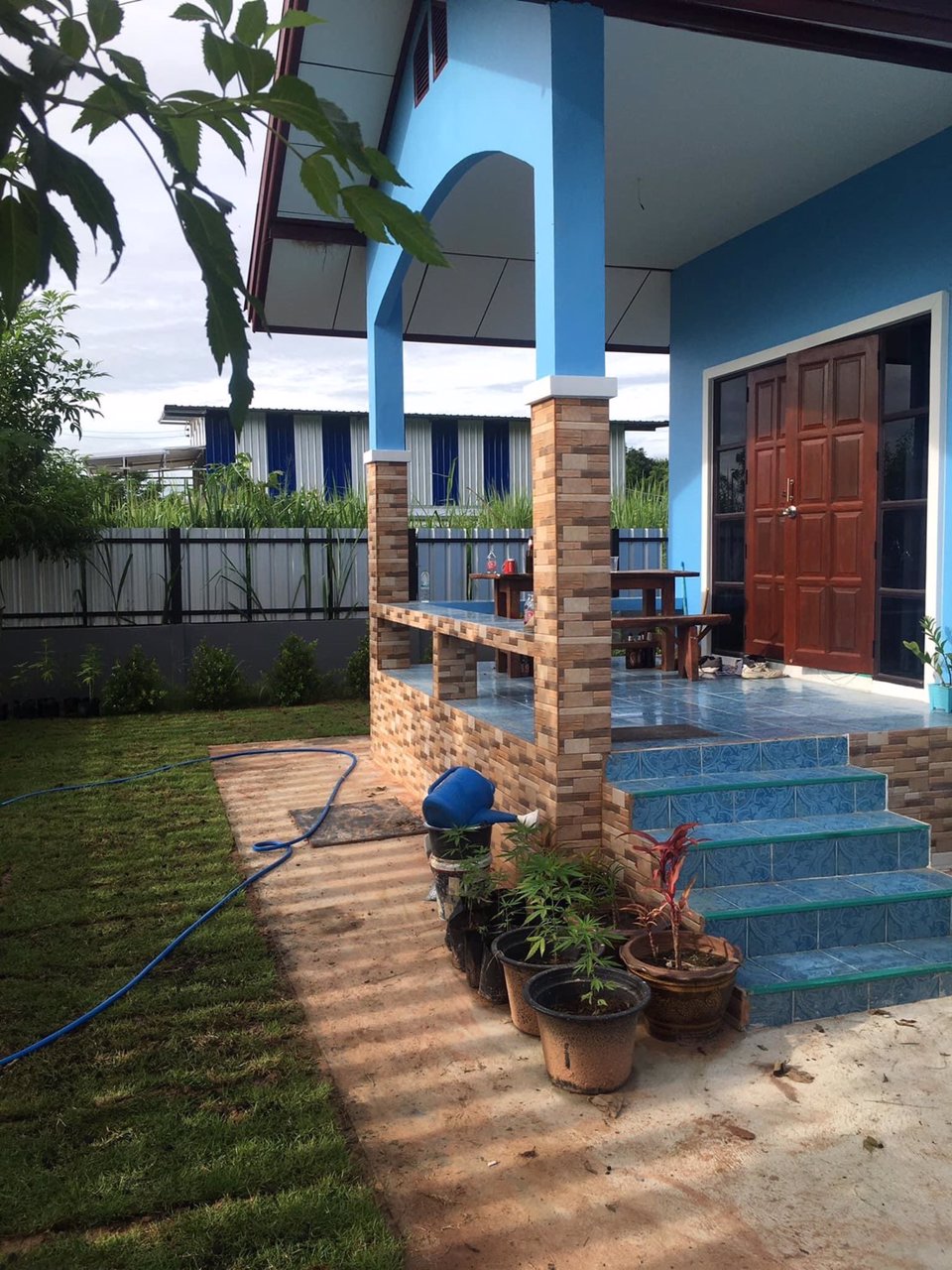 ขายบ้านใหม่-บ้านเดี่ยวชั้นเดียว-ราคาถูก-พื้นที่-80-ตรว