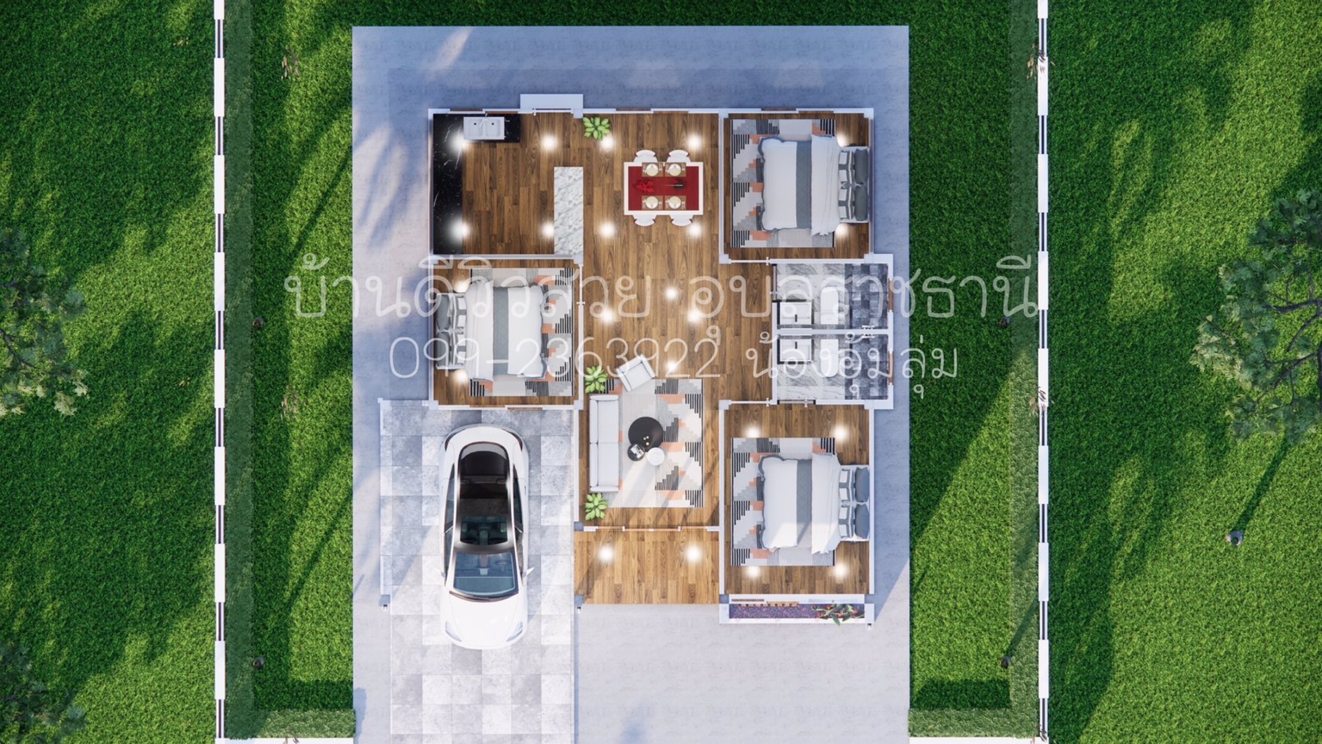 โครงการบ้านแสนคุ้มวิลล์-ขามใหญ่-ชยางกูรบ้านห้วยคุ้ม