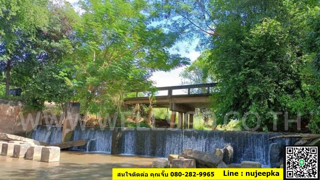 ขายที่ดินสวย-ติดถนน-ติดน้ำ-ตวังม่วง-อวังม่วง-จสระบุรี