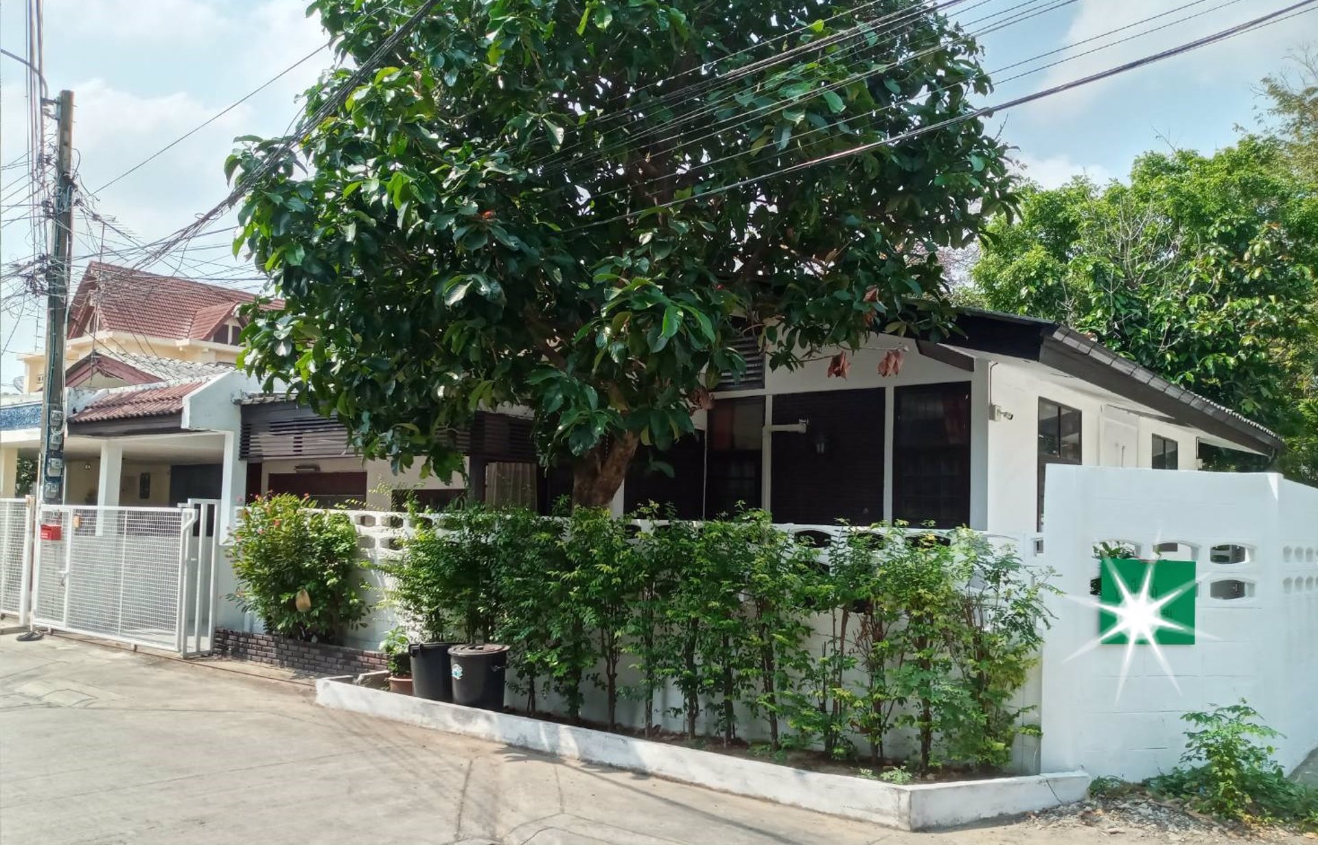 ให้เช่า-บ้านเดี่ยวชั้นเดียว-หลังหัวมุม-พื้นที่50ตรว-ถนน-ลาดพร้าว87-ทะลุออกเลียบทางด่วนได้