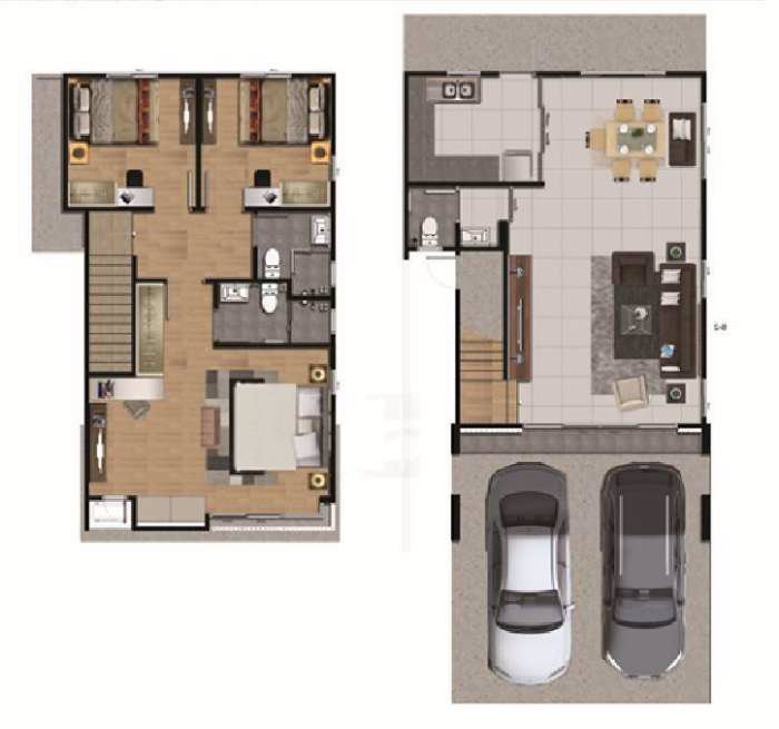 ขายบ้านแฝด-ตัวบ้านแยก-สไตล์บ้านเดี่ยว-มี-2-ชั้น-หมู่บ้านพฤกษาวิลล์-92-ซอยลาดกระบัง-14-1-กรุงเทพมหานค