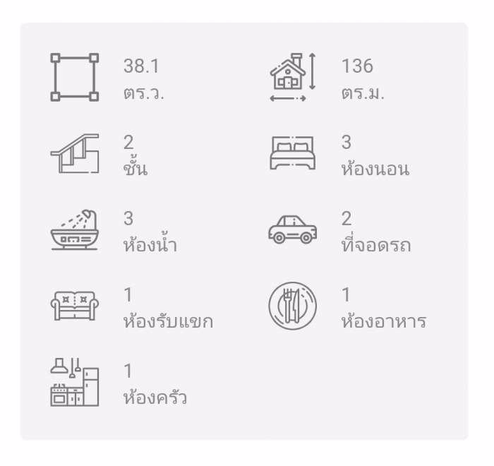 ขายบ้านแฝด-ตัวบ้านแยก-สไตล์บ้านเดี่ยว-มี-2-ชั้น-หมู่บ้านพฤกษาวิลล์-92-ซอยลาดกระบัง-14-1-กรุงเทพมหานค
