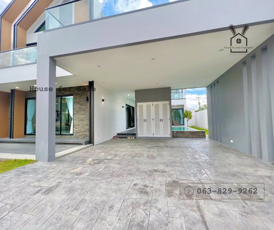 ขายบ้านเชียงใหม่-poolvilla-สุดหรู-พร้อมเข้าอยู่ได้ทันที