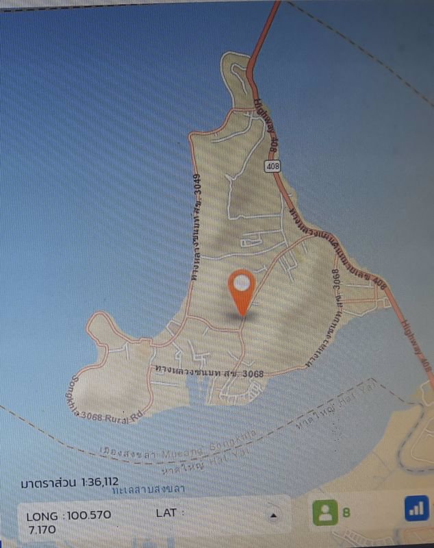 ที่ดินเกาะยอ-สงขลา-3-แปลง-5-ไร่-3-งาน-676-ตรวา-ติดถนน-land-on-yor-island-song-kla-province