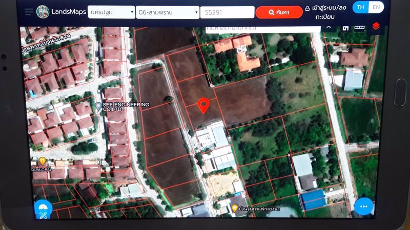 ที่ดิน 308 ตรวา-พุทธมณฑลสาย5 ซอยบางกระทึก10-ซอยบุญฝ้าย-นครปฐม