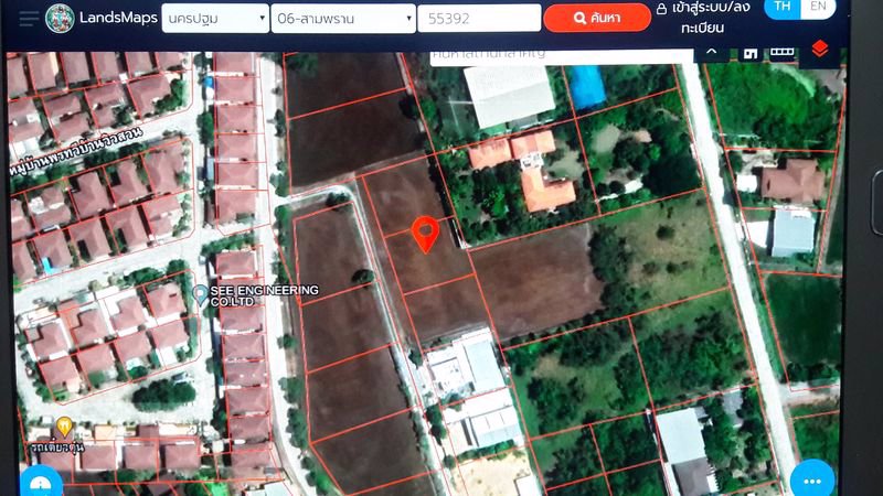 ที่ดิน 308 ตรวา-พุทธมณฑลสาย5 ซอยบางกระทึก10-ซอยบุญฝ้าย-นครปฐม