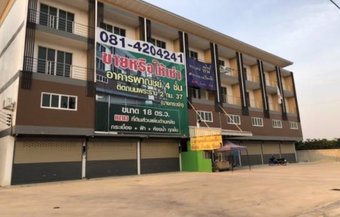 ขาย-หรือ-ให้เช่า-อาคารพาณิชย์-โครงการทรัพย์รุ่งเรือง-ติดถนนพระราม2-กม36-800-ตึกสร้างใหม่-สมุทรสาคร