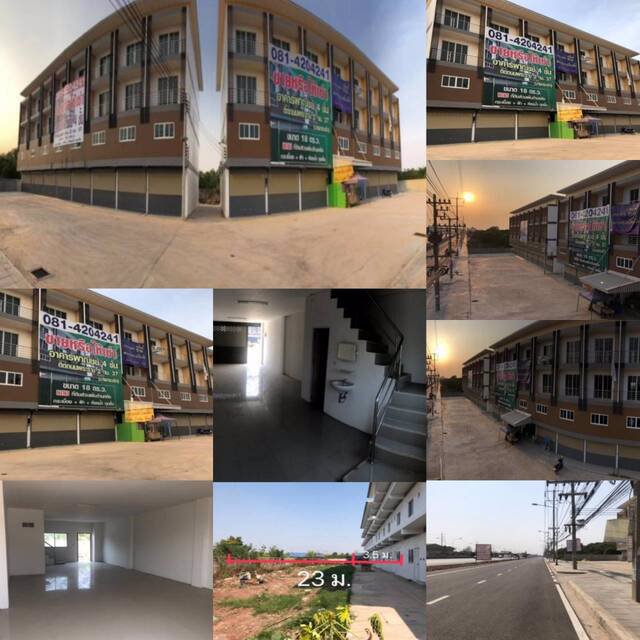 ขาย-หรือ-ให้เช่า-อาคารพาณิชย์-โครงการทรัพย์รุ่งเรือง-ติดถนนพระราม2-กม36-800-ตึกสร้างใหม่-สมุทรสาคร