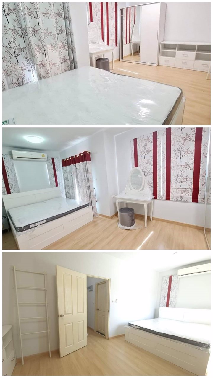 บ้านแฝด-the-village-บางนา-กม10-ดีไซน์ผนังบ้านไม่ติดกัน-เฟอร์นิเจอร์ครบ-ราคา-30000