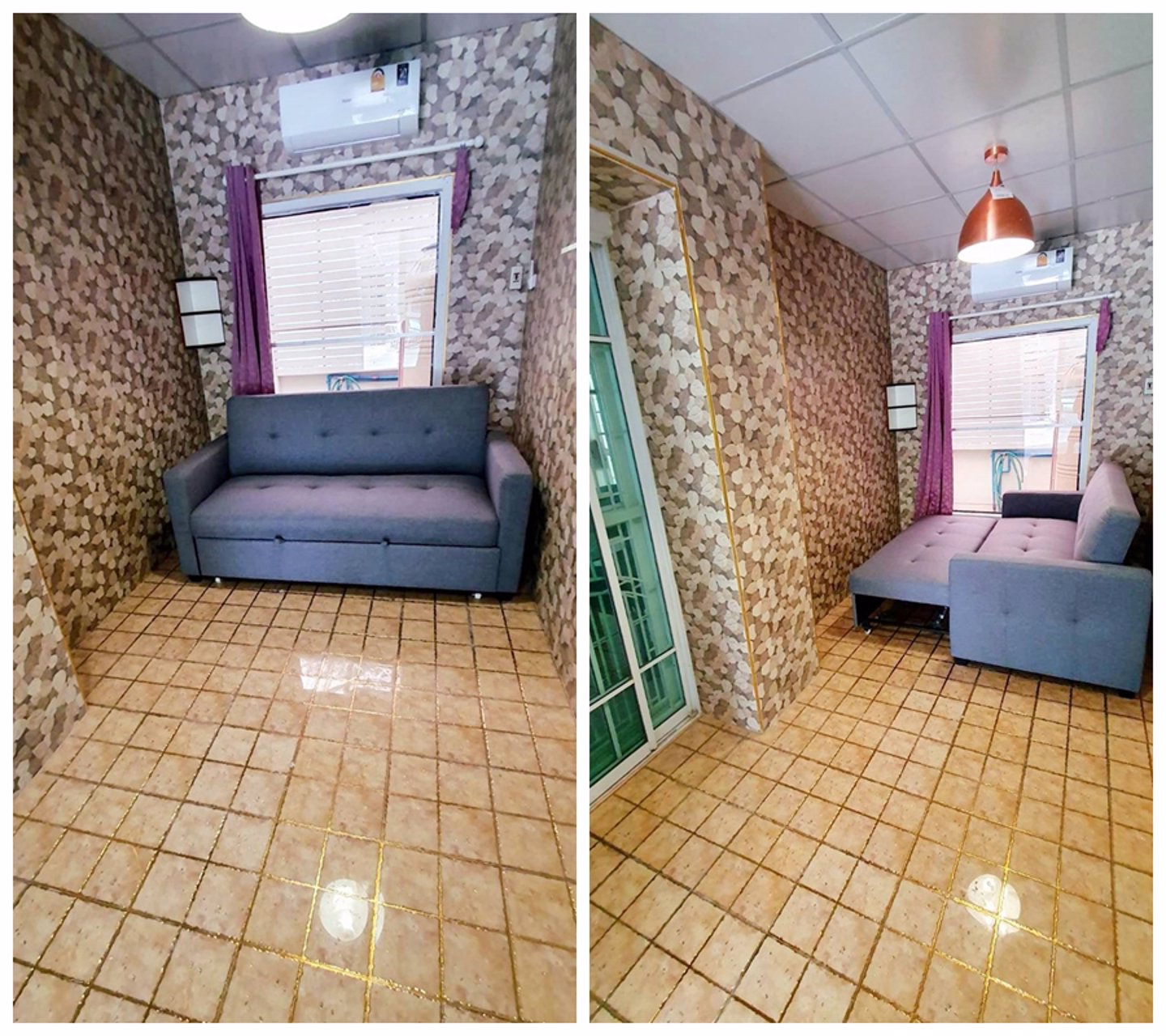 บ้านแฝด-the-village-บางนา-กม10-ดีไซน์ผนังบ้านไม่ติดกัน-เฟอร์นิเจอร์ครบ-ราคา-30000