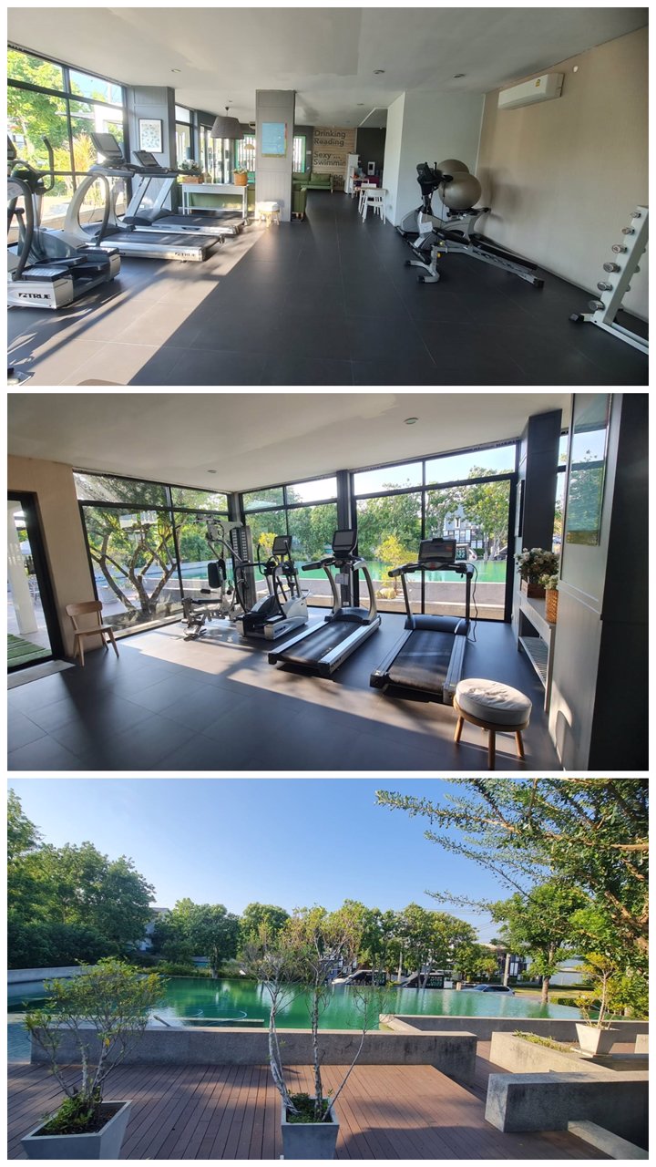 บ้านแฝด-the-village-บางนา-กม10-ดีไซน์ผนังบ้านไม่ติดกัน-เฟอร์นิเจอร์ครบ-ราคา-30000