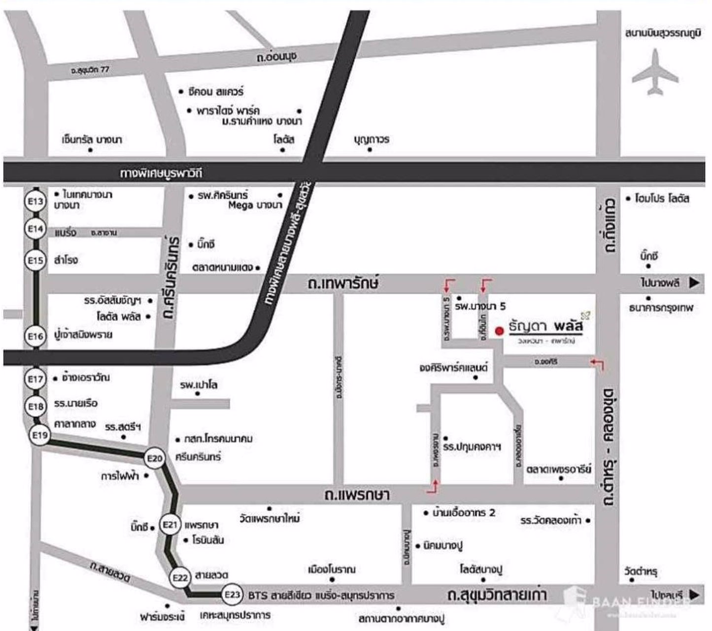 ให้เช่า-ทาวน์เฮ้าส์-2-ชั้น-มธัญดาพลัส-เทพารักษ์-วงแหวน-ซที่ดินไทย-บ้านสวยสภาพดี-มีเฟอร์