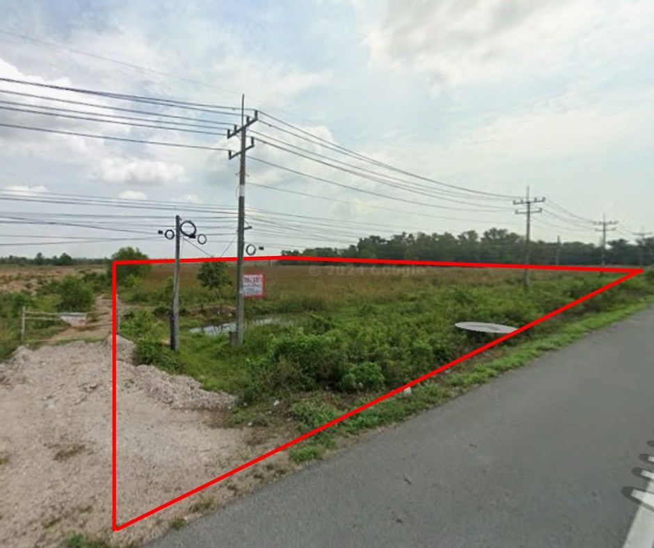 ขายด่วน-ที่ดิน-62-ไร่เศษ-สงขลา-จะนะ-ติดถนนเพชรเกษม-4-เลน-หน้ากว้าง-200-ม