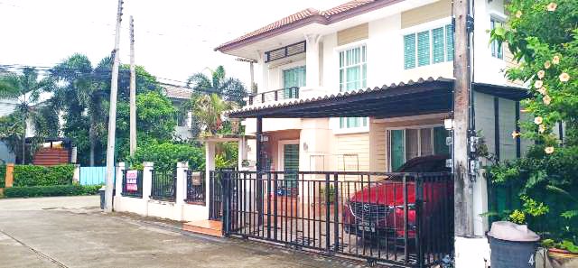 ขายถูก-บ้านเดี่ยว-2-ชั้น-บ้านพฤกษาวิลเลจ-2-หลังมุม-ธัญบุรี